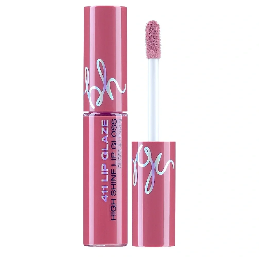 NEW Makeup Revolution bH Lip Gloss‎ 411 Lip Glaze High Shine Lip Gloss - Rumours